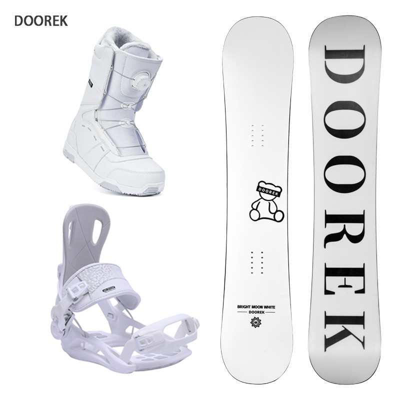 doorek单板滑雪板固定器套装专业