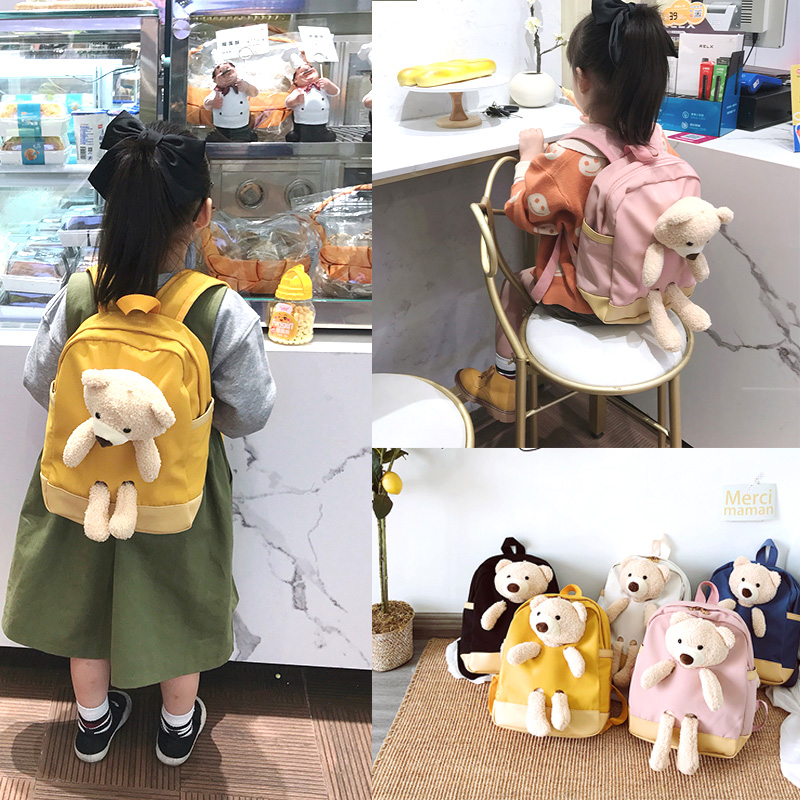 新款幼儿园书包男女孩儿童背包3-6岁5宝宝早教轻便防水轻双肩包潮