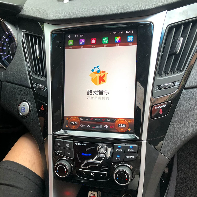 Новый Lao 11/14/15 Modern Sonata 8-го поколения Android центральное управление 360 панорамный вертикальный экран 10,4 навигация all-in-one
