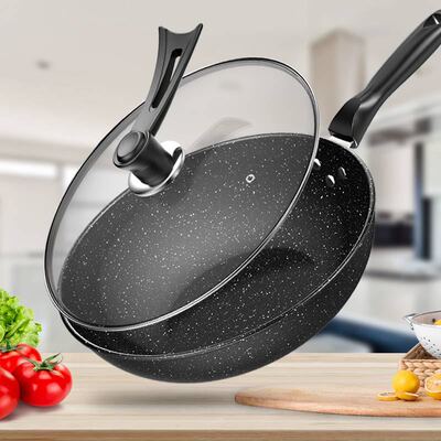 A non-stick frying pan domestic frying pan steak fry egg pan