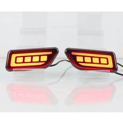 适用于丰田bezza ativa alra后杠灯流水转向尾灯LED防追尾