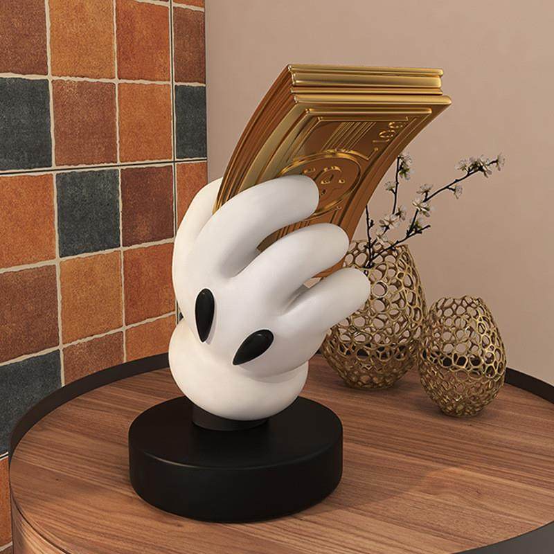 欧式北欧风手里有钱客厅电视柜酒柜装饰品创意家居玄关树脂小摆件,住宅家具,独立衣柜,淘宝优惠券,粉丝福利购,淘宝优惠卷