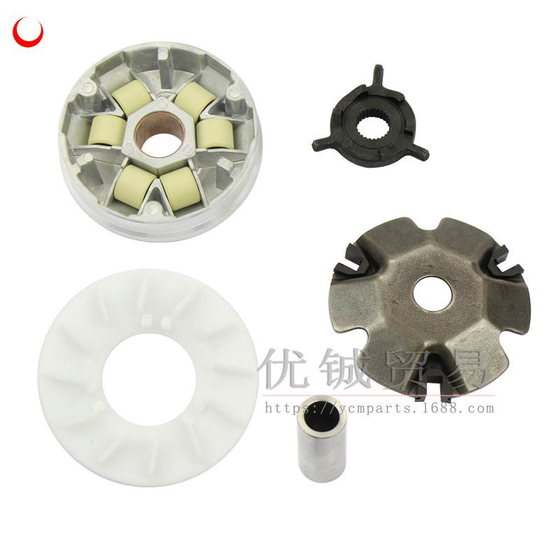 跨境踏板车GY6/49CC/50CC/60CC/139QMA/139Q前离合器驱动盘