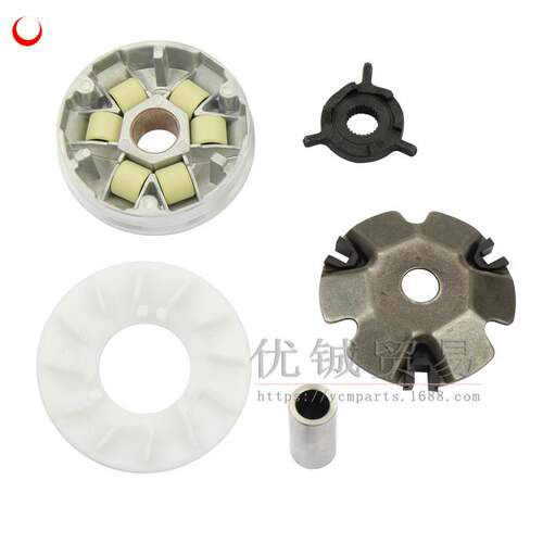 跨境踏板车GY6/49CC/50CC/60CC/139QMA/139Q前离合器驱动盘