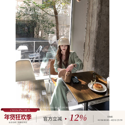 CHANGINGREAL运动卫衣卫裤女