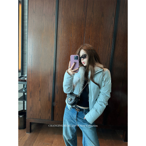 CHANGINGREAL冬装外套羽绒服女
