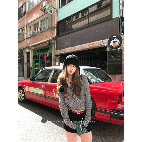 CHANGINGREAL带胸垫挂脖罩衫