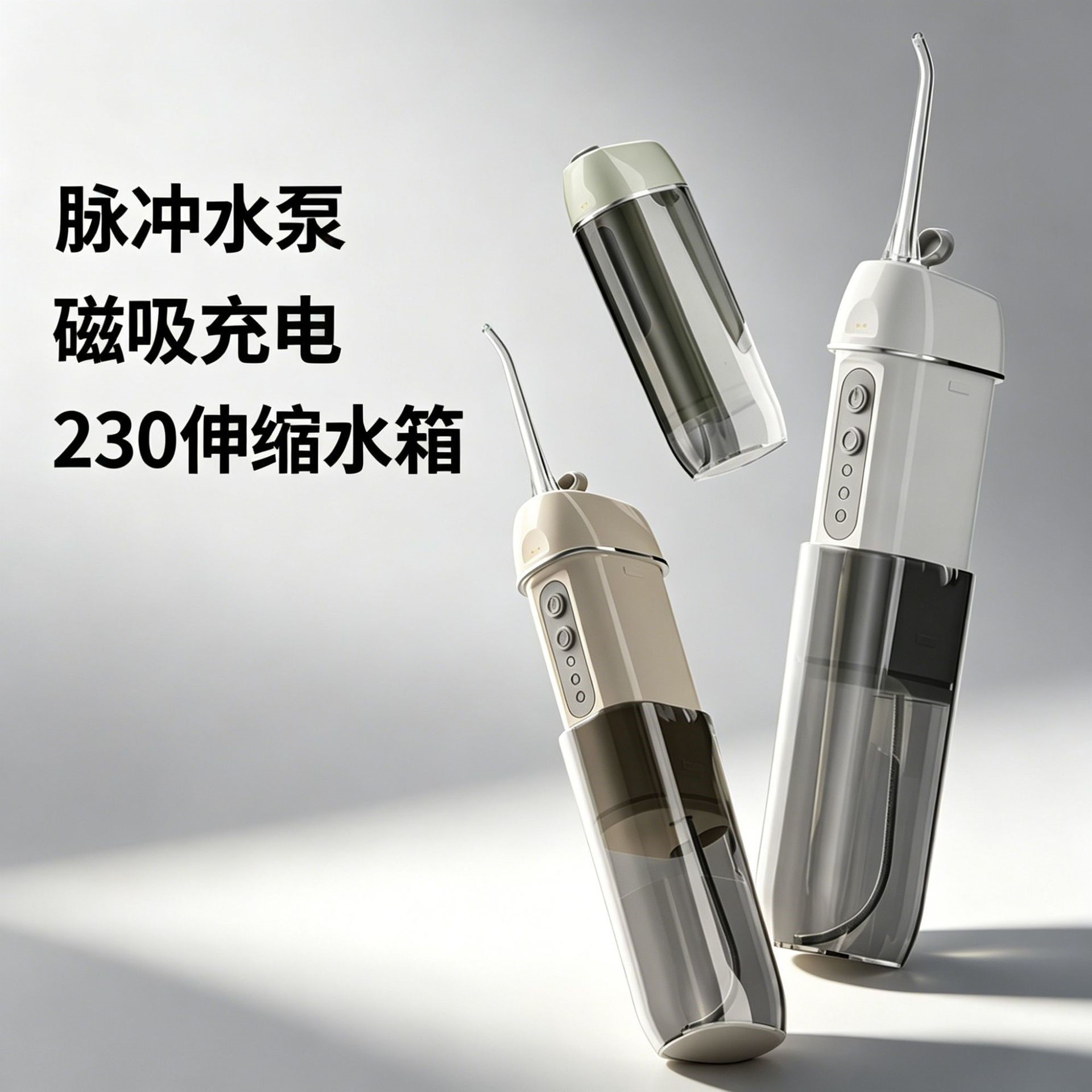 电动冲牙器家用洗牙器水牙线洁牙仪清除牙结石口腔清理正畸冲洗器