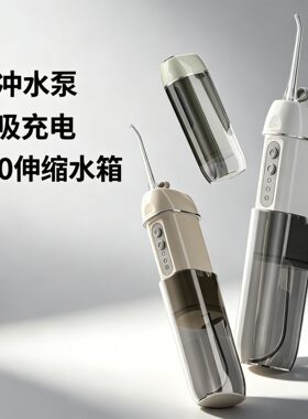 电动冲牙器家用洗牙器水牙线洁牙仪清除牙结石口腔清理正畸冲洗器