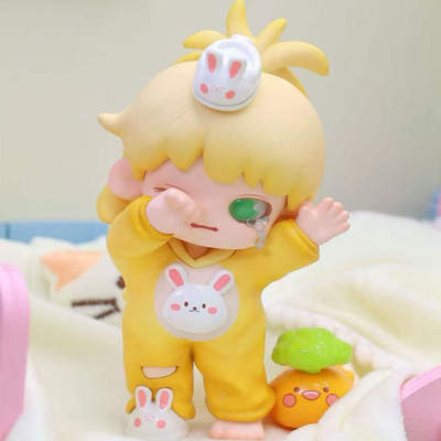 正版YOBU悠布盲盒手办小男孩潮玩手办新品礼物摆件可爱公仔