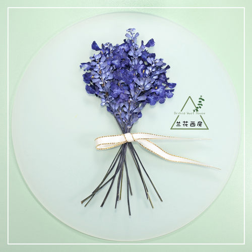 薰衣草鼠尾草请柬火漆信封装饰