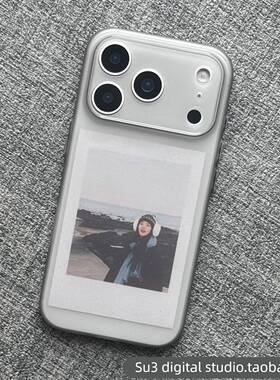 雾面半透明超薄软壳透灰色适用iPhone17苹果17pro手机壳max硅胶16plus全包镜头15裸机肤感14防摔13独立按键12