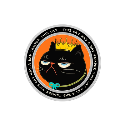 臭脸咪咪手机磁吸支架通用