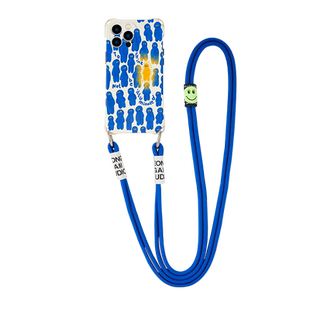 迪加尼发光适用苹果17手机壳Air挂绳手腕iphone15斜挎新款14pro可背挂脖13高级防摔12背带小众11全包16promax