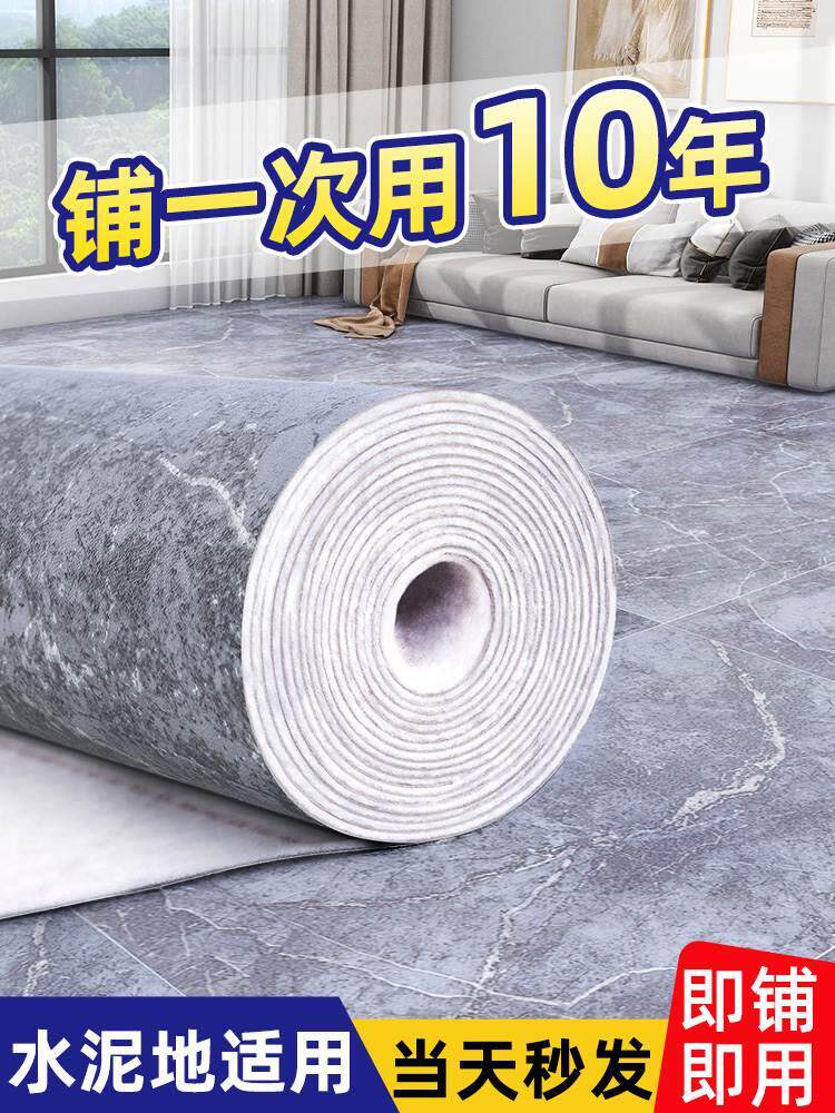 加厚地毯卧室大面积全铺家用防水泥地面木地板铺垫毛坯房塑胶地垫