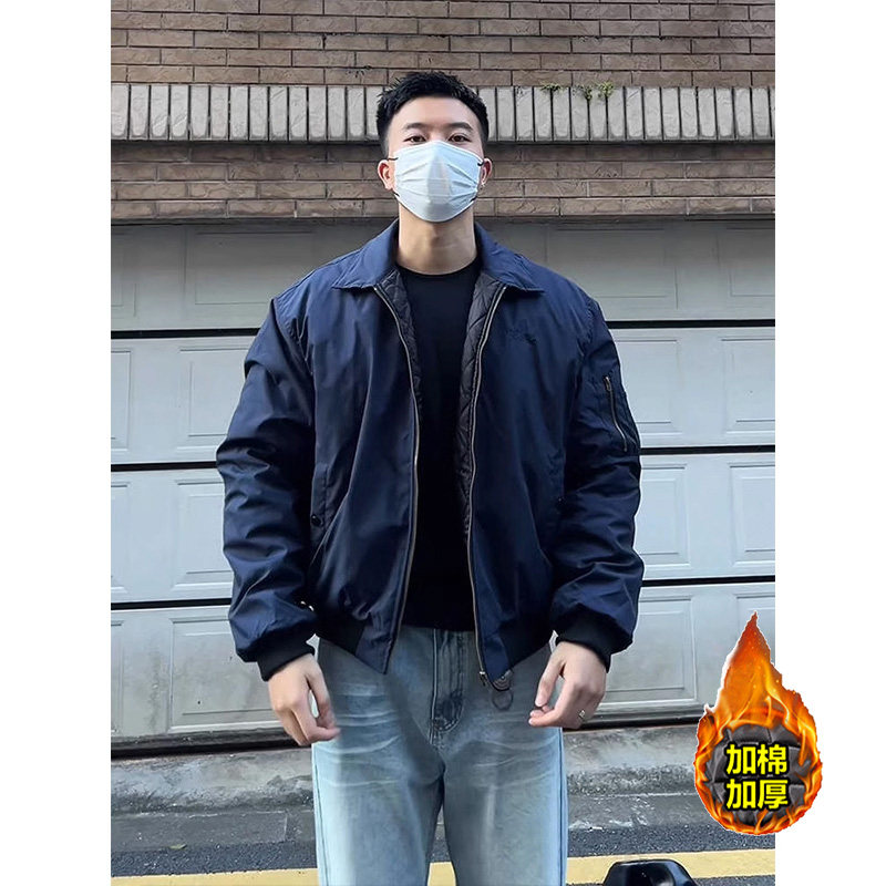 pinksktbs百搭时尚个性2024新品oleot潮流纯色休闲棒球领夹克