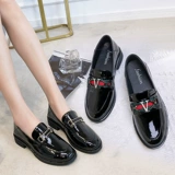 Весенняя обувь в английском стиле для кожаной обуви, универсальные японские лоферы, в британском стиле, 2023 года, осенняя