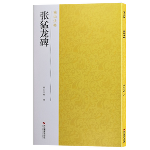 张猛龙碑 北魏碑楷书代表作碑帖全貌+高清原碑帖+精选彩色放大版毛笔书法字帖楷书初学者入门临摹范本教程 中国碑帖名品南山法帖