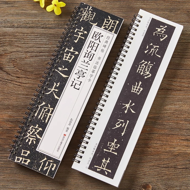 欧阳询兰亭记近距离临摹字卡