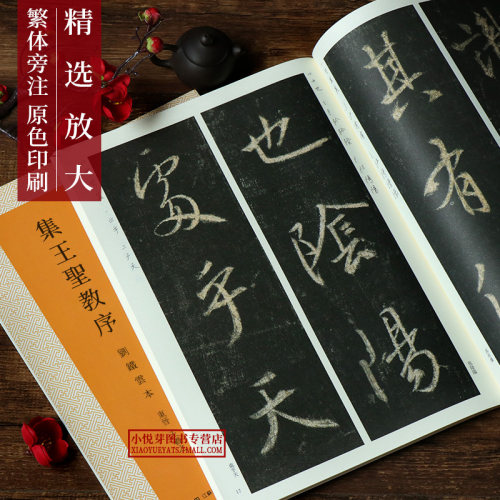 王羲之圣教序放大版刘铁云本