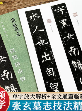 张玄墓志名家教你写视频教学