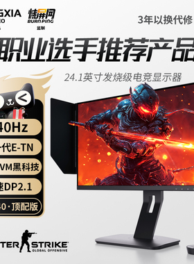 宏夏24.1英寸540hz电竞显示器FastTN400hz屏幕BFI-SVM黑科技AK540