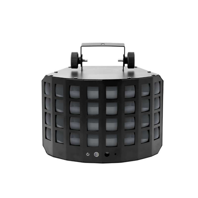 KTV氛围灯激光蝴蝶LED灯舞台灯光酒吧蹦迪家用声控闪光七彩旋转灯