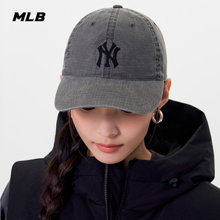 CPB14 百搭韩系运动软顶棒球帽25秋冬新款 MLB官方 男女情侣时尚