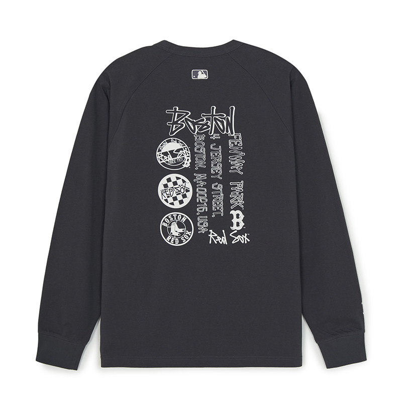 thumbnail for [Lin Yitong Style] MLB official celebrity cooling sunscreen long-sleeve T-shirt 26 summer new TSB03
