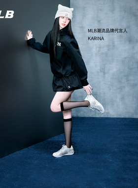 MLB官方天猫首发KARINA同款甜美缎面芭蕾仙风薄底鞋26春新款SXCE2
