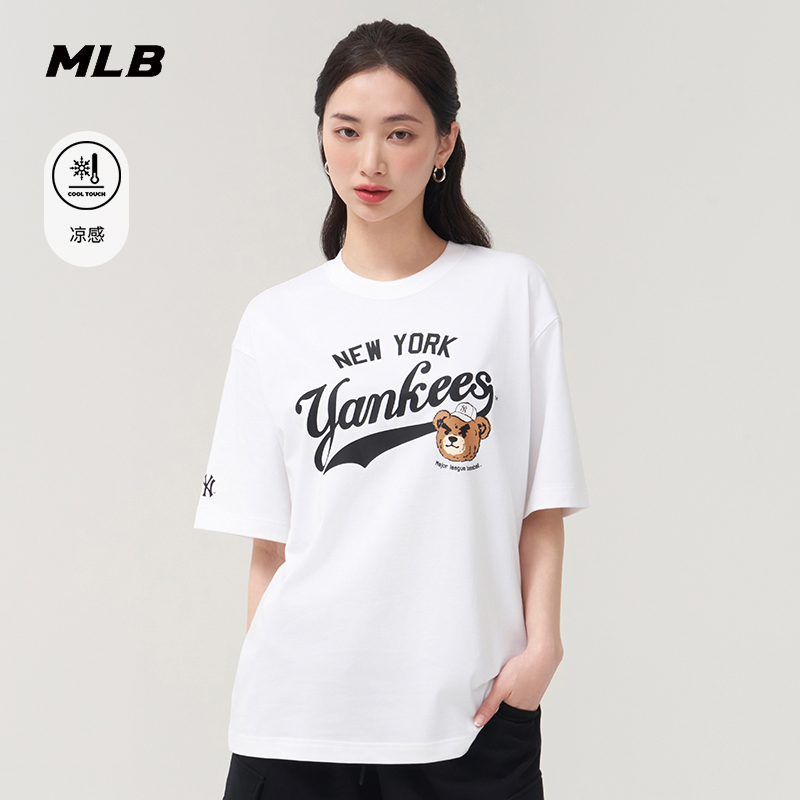 MLB情侣休闲宽松运动T恤