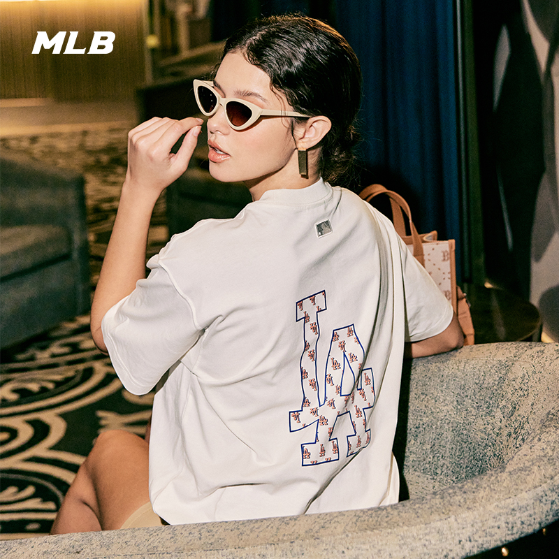 MLB官方男女同款运动短袖