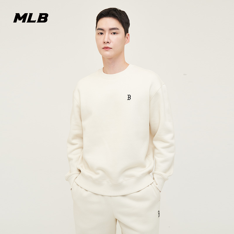 MLB官方圆领套头卫衣24秋季新款