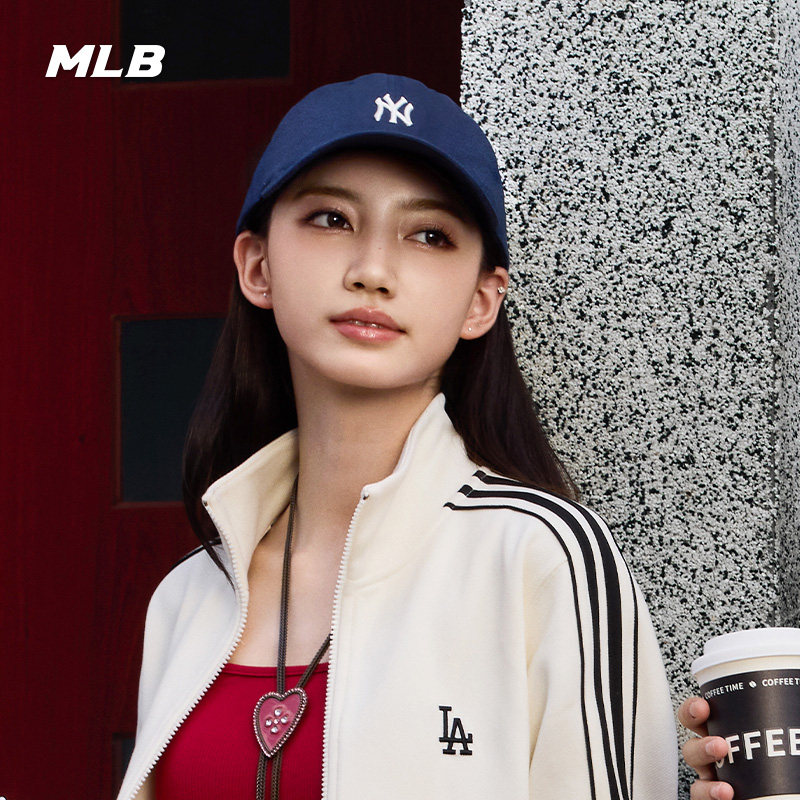 MLB官方韩系潮流百搭软顶棒球帽图片
