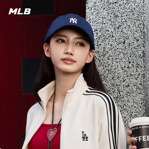 MLB官方韩系潮流百搭软顶棒球帽