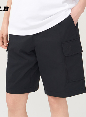 MLB官方 男女情侣百搭舒适潮流运动休闲短裤25夏季新款SMB06