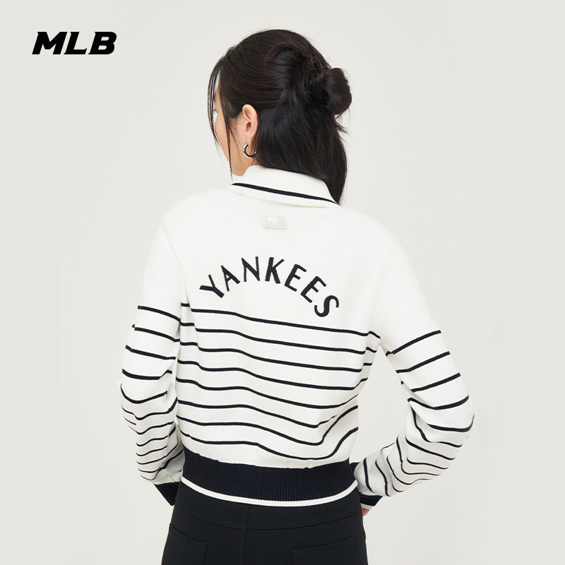 MLB女款毛衣套衫24秋季新款