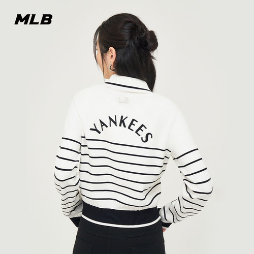MLB女款毛衣套衫24秋季新款