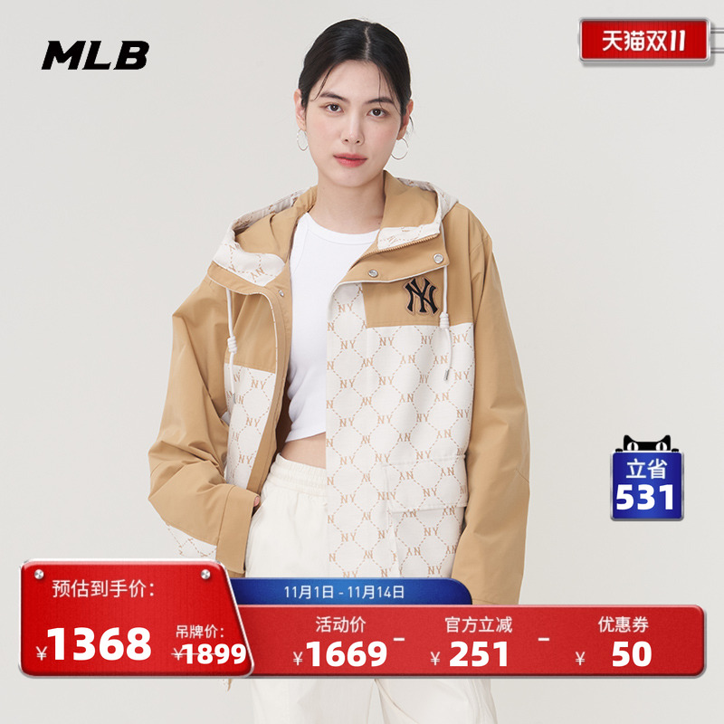 MLB男女情侣休闲夹克外套