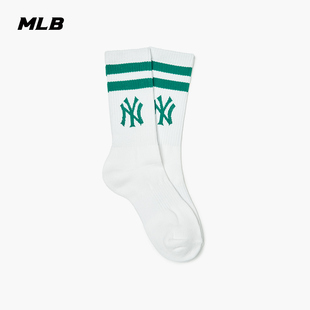 SOMS2 棒球运动袜23新款 男女情侣袜子NY中筒袜经典 MLB官方