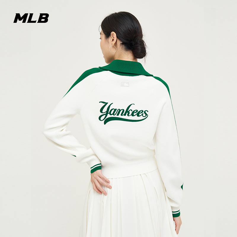 MLB女款毛衣套衫24秋季新款