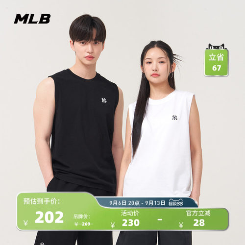 MLB情侣休闲宽松运动T恤