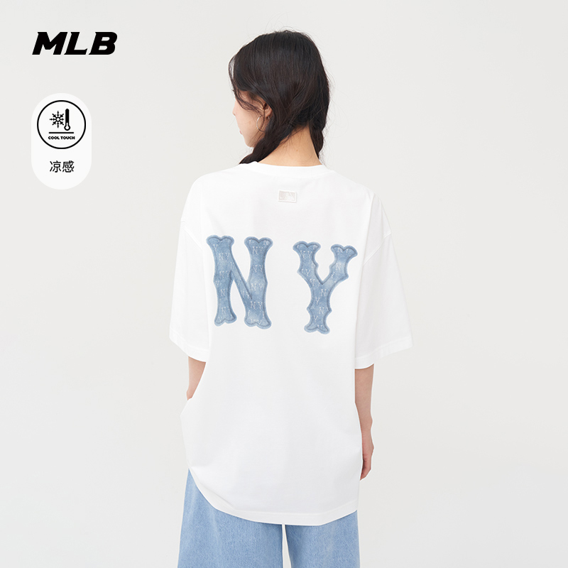 MLB情侣休闲宽松运动T恤