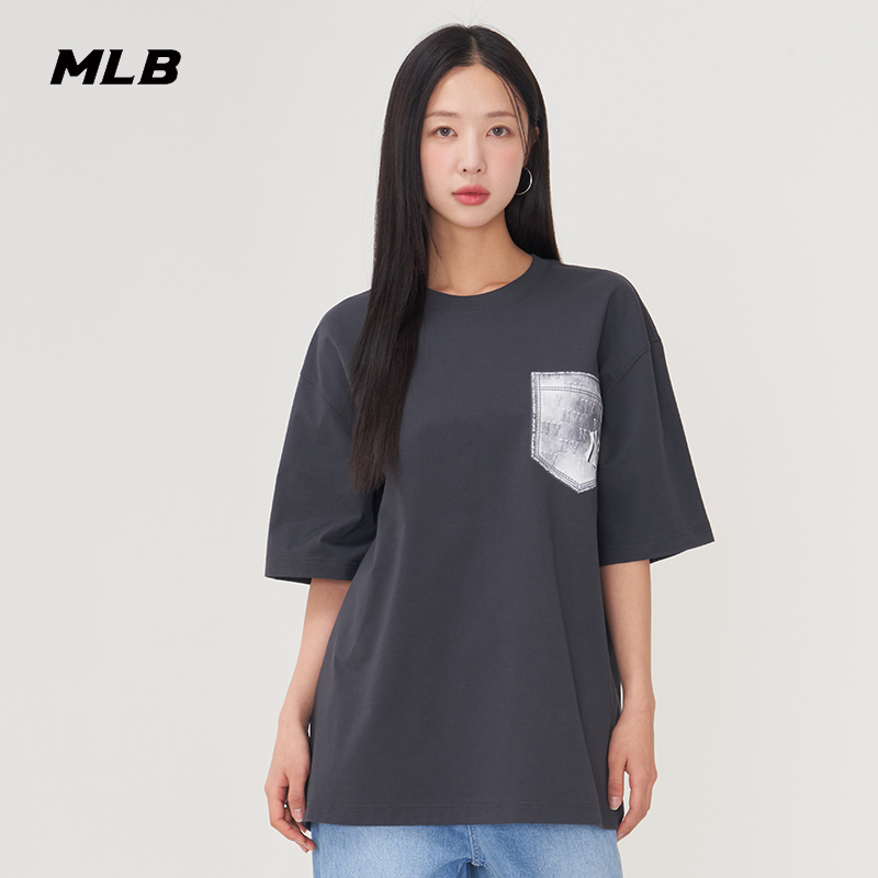 MLB情侣休闲宽松运动T恤