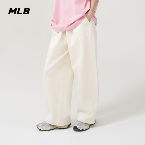 MLB官方男女情侣长裤抽绳松紧