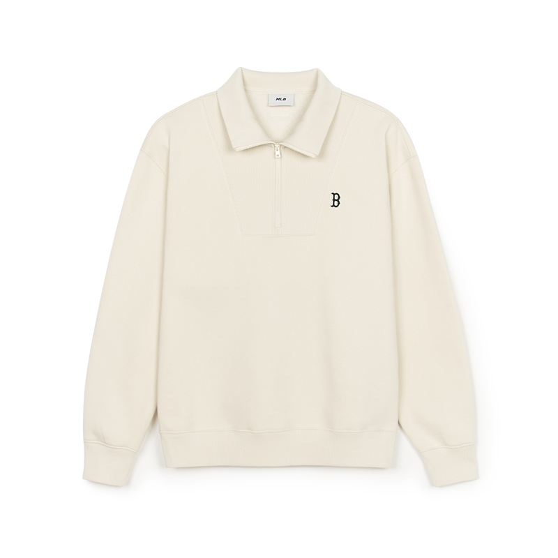 MLB官方男女情侣立领卫衣套头衫