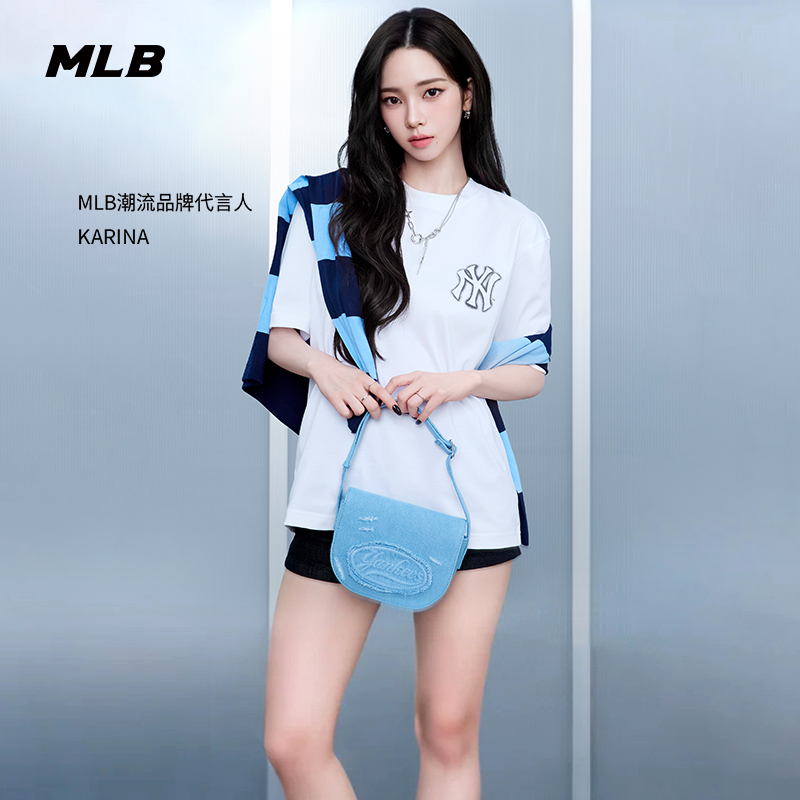 单肩包MLB新款大容量挎包