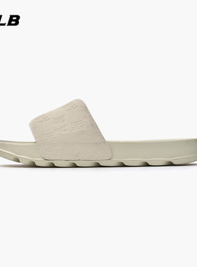 MLB官方 男女情侣复古暗纹老花时尚凉鞋休闲拖鞋25秋冬新款LPSM1