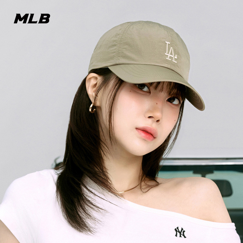 MLB官方 男女情侣纯色百搭可调节软顶棒球帽26春季新款CPB05