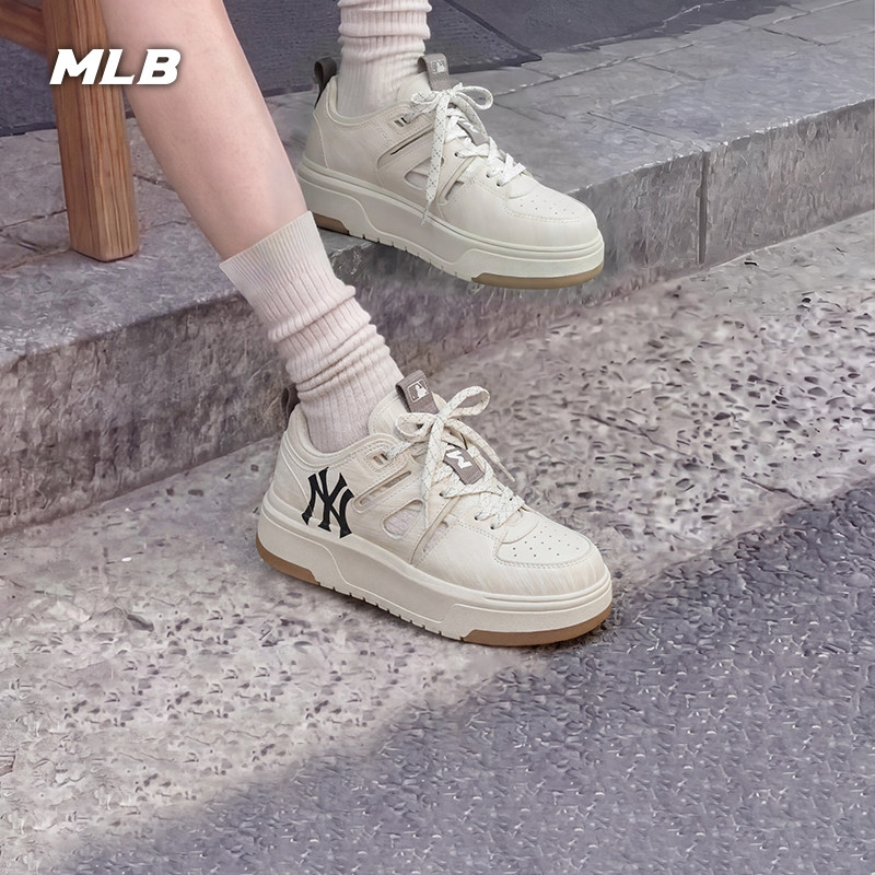 MLB官方 男女同款潮流百搭镂空增高厚底学长凉鞋26春季新款SDCL1